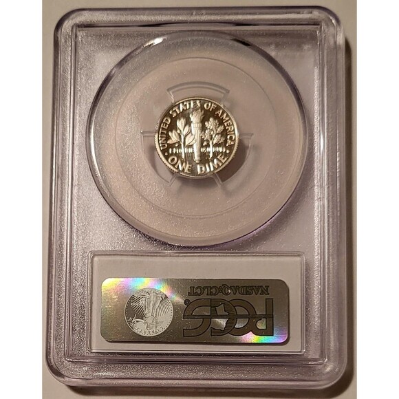 2011 S Silver Roosevelt Dime Proof PR70 DCAM PCGS - Picture 2 of 2